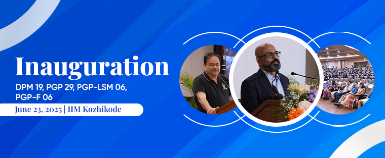 IIM Kozhikode Welcomes MBA Cohort 2025-27 with More than 50% Women